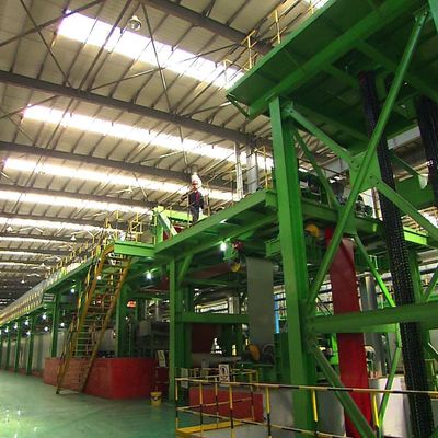 Coil Steel Color Coating Machine Plant 500 mm-1250 mm 1,0-2,5 mm
