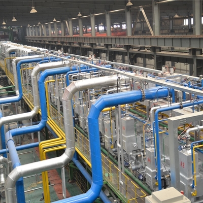 Tunel procesowy linii do wytrawiania stali nierdzewnej