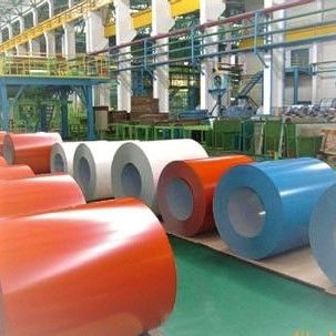 Coil Steel Color Coating Machine Plant 500 mm-1250 mm 1,0-2,5 mm