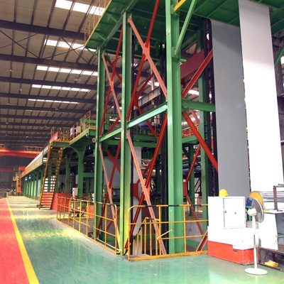 Linia 650 mm do powlekania kolorem stali Proces Ciągła linia cynkowania Cgl