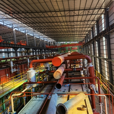 Producent linii do cynkowania ogniowego taśmy stalowej 0,5-1,5 mm 400 mm 70000TPY