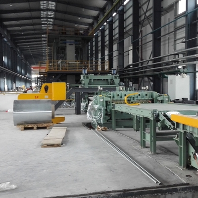 500mm-1250mm Producenci linii do powlekania cewek aluminiowych Rolki z folii aluminiowej