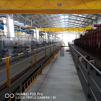 0,7-1,3 mm Automatyczne wyposażenie linii cynkowania 250000TPY Stal metal